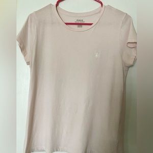 RALPH LAUREN Polo Women's Crewneck Logo Tee